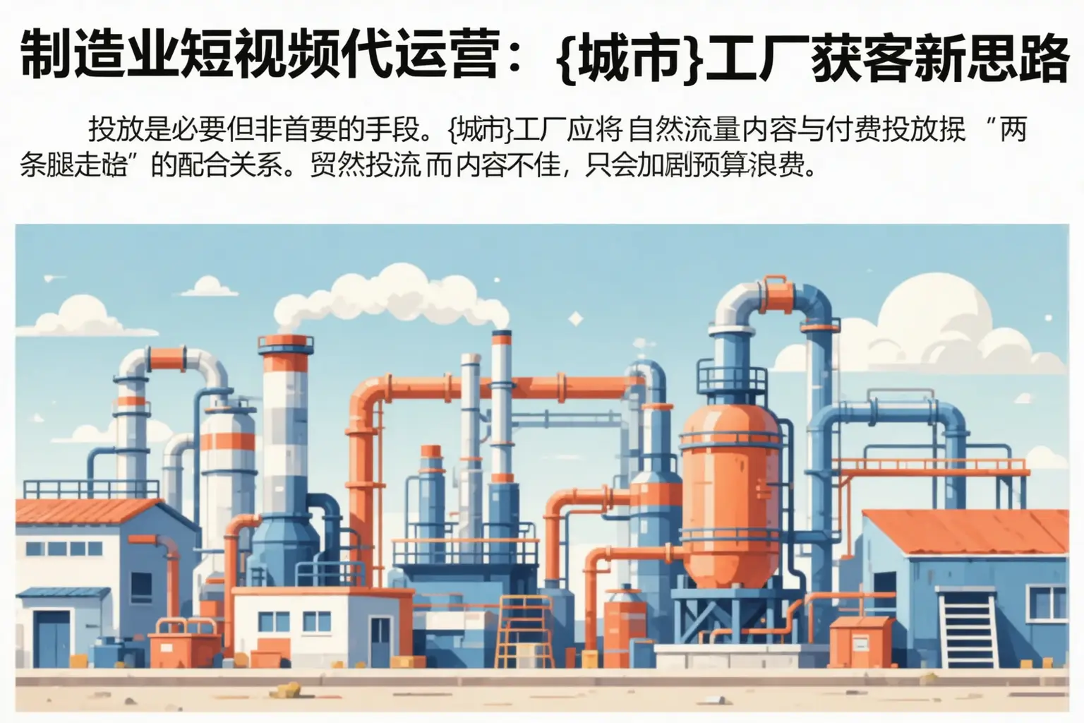 制造业短视频代运营：西吉工厂获客新思路